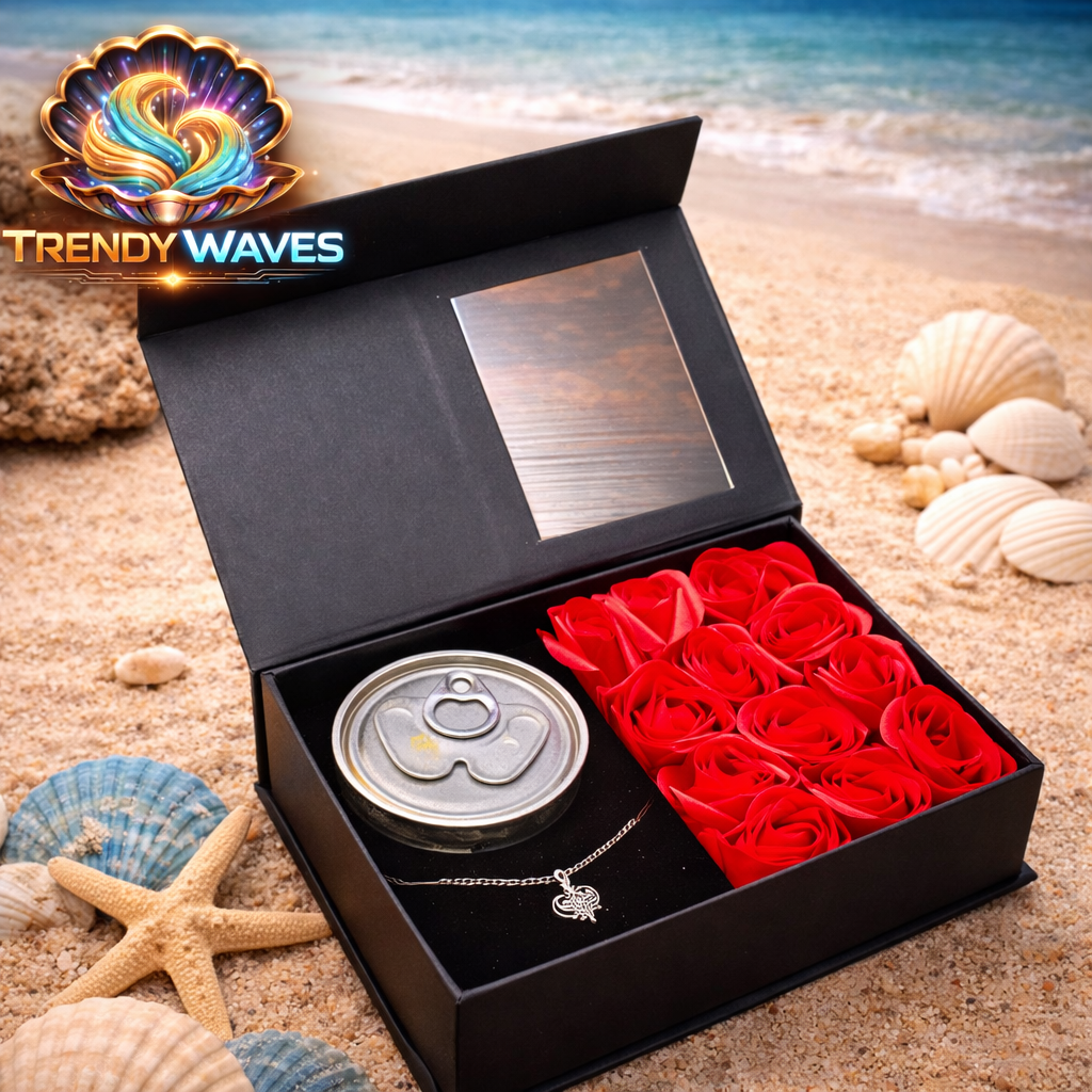 Rose Lucky Pearl – Real Oyster Surprise Gift Box